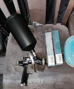 New Master Elite Performance Pro-88 HVLP Spray Gun Kit With 1.3mm 1.4mm 1.8mm