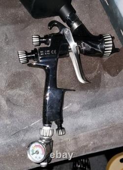 New Master Elite Performance Pro-88 HVLP Spray Gun Kit With 1.3mm 1.4mm 1.8mm