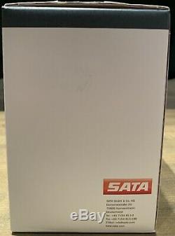 New SATA minijet 4400 B RP 1.2 with RPS Disposable Cups HVLP Mini Detail Spray Gun