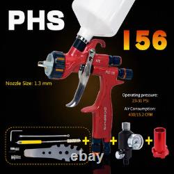 PORPHIS PHS-156 HVLP 1.3mm Automotive Spray Gun FREE GIFTS