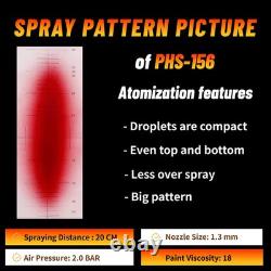 PORPHIS PHS-156 HVLP 1.3mm Automotive Spray Gun FREE GIFTS