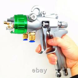 Paint Spray Air Gun Hvlp Feed Gravity Kit New 2 Sprayer Auto 1 Car Press