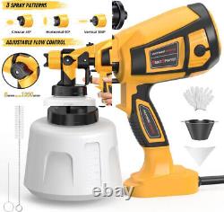 Paint-Sprayer-1000W-HVLP-High-Power-Electric-Spray-Paint-Gun 1400ml Yellow-sh