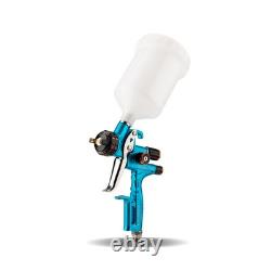 Porphis PRD-716 HVLP Professional Spray Gun 1.3mm Blue FREE GIFTS INCLUDED