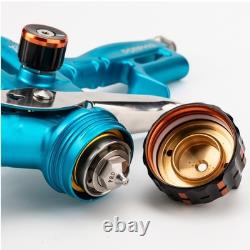 Porphis PRD-716 HVLP Professional Spray Gun 1.3mm Blue FREE GIFTS INCLUDED