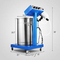Powder Coating System with Spraying Gun WX-958 Electrostatic Machine paint spray