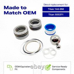 Power Paint HVLP Spray Gun Kit for PowrTwin 8900GH 10000GH 12000GH or LineCoat