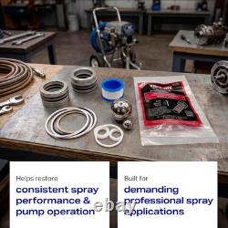 Power Paint HVLP Spray Gun Kit for PowrTwin 8900GH 10000GH 12000GH or LineCoat