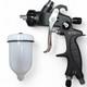 Professional Auto Car Spray Paint Gun 250 1.3 /1.4/1.8 Tip + 600ml Plastic Cup
