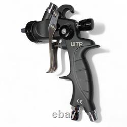 Professional Auto Car Spray Paint Gun 250 1.3 /1.4/1.8 Tip + 600ml Plastic Cup