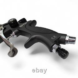 Professional Auto Car Spray Paint Gun 250 1.3 /1.4/1.8 Tip + 600ml Plastic Cup