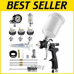 Professional HVLP Air Spray Gun 1.3/1.5/1.7mm Nozzles
