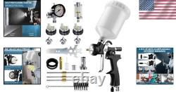 Professional HVLP Air Spray Gun 1.3/1.5/1.7mm Nozzles
