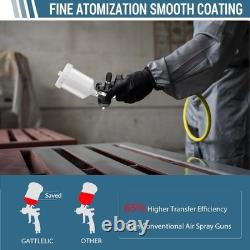 Professional HVLP Air Spray Gun 1.3/1.5/1.7mm Nozzles