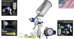 Professional HVLP Spray Gun 1.8mm Kit Auto Paint Gun Set