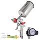 Professional Hvlp Spray Gun Kit 1.4mm Gravity Feed Auto Paint Sprayer For Base
