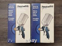 Professional HVLP Spray Gun Kit DeVilbiss FinishLine FLG4 High-Flow for Auto