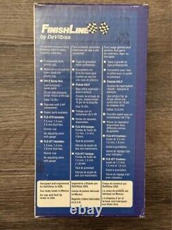 Professional HVLP Spray Gun Kit DeVilbiss FinishLine FLG4 High-Flow for Auto