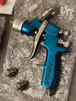 Professional HVLP Spray Gun Kit DeVilbiss FinishLine FLG4 High-Flow for Auto