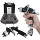 Professional Spray Paint Gun Clear 1.3 Mp Box + Air Regulator + Al. Cup Color