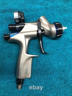 Professionally rebuilt DeVilbiss DV1 HVLP Basecoat digital gravity paint gun