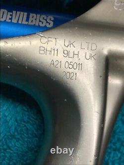 Professionally rebuilt DeVilbiss DV1 HVLP Basecoat digital gravity paint gun