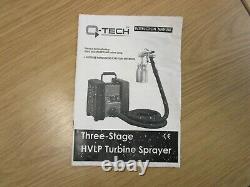 Q-tec 3 Stage Hvlp Turbine Sprayer And Spraygun