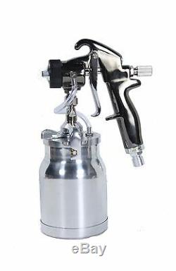 QualSpray HVLP Turbine Spray Gun 1 qt cup 1.4mm BRAND NEW! (Bleeder Style)