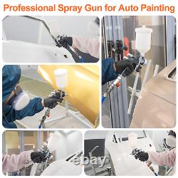 REFINE HVLP Air Spray Gun 1.8mm 600ml Professional Auto Paint Gun for Car Primer