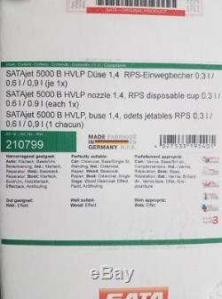 SATA 5000 B HVLP 1.4 210799 with RPS cup system