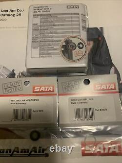 SATA JETB 4000 HVLP/RP REPAIR/REBUILD KIT Plus Air Micrometer Seal & Inlet Seal