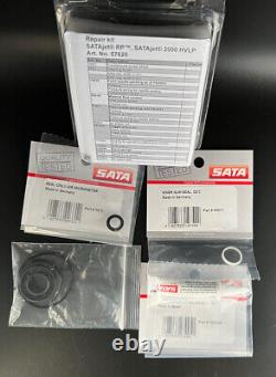 SATA JET 2000B HVLP/RP REBUILD KIT BRAND NEW With Many Additional Items