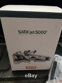 SATA JET 5000 B HVLP Standard Paint Spray Gun, 1.3 with RPS Cups 209882 NEW