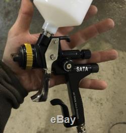 SATA JET 5000 B HVLP Standard Paint Spray Gun, 1.3 with RPS Cups 210765 EAC