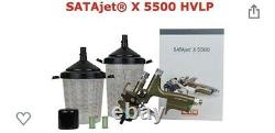 SATA JET SEALED BOX X5500 HVLP 1.3 O Nozzle With RPS CUPS