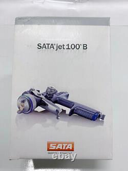 SATA Jet 100 B F HVLP 1.9 Spray Gun Kit #146209 NEW in Box