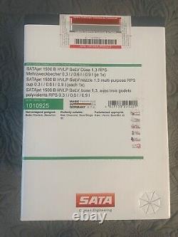 SATA Jet 1500 B HVLP Nozzle 1.3 SoLV Part#1010925-New in sealed unopened box