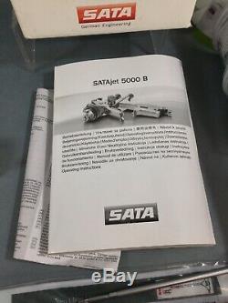 SATA Jet 5000 B HVLP 1,3 (DIGITAL) SPRAY GUN 211136 New Open Box Complete
