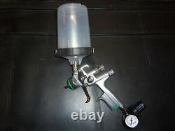 SATA Jet 5000 B Hvlp Spray Gun New W / Lots Of Extras Cost $1200 Sell $720