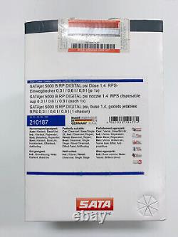 SATA Jet 5000 B RP Digital 1.4 Spray Gun Kit #210187 NEW