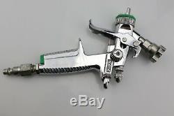 SATA MINIJET 3000 B HVLP PAINT SPRAY GUN with 1.2 SR cap & air hose fitting