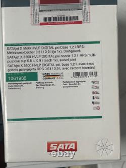 SATA jet HVLP X 5500 Spray Gun Digital 1.2 mm I-Nozzle