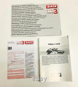 SATA jet X 5500 HVLP 1.3 I-NOZZLE SPRAY GUN 1061564 NON DIGITAL Used