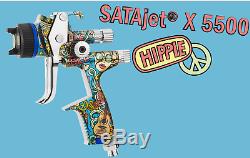 SATA jet X 5500 HVLP HIPPIE LIMITED EDITION DIGITAL 1.3mm'O' NOZZLE SPRAY GUN