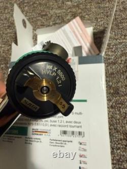 SATA jet X 5500 Spray Gun HVLP 1.2 I Nozzle with Cups Set Digital New