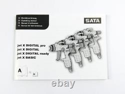 SATA jet X HVLP 1,3 I (Control) DIGITAL PRO Paint Spray Gun 1200196 Adam X pro