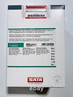SATAjet X 5500 HVLP 1.4 I Standard Spray Gun WithRPS Cups -Limited Special Edition