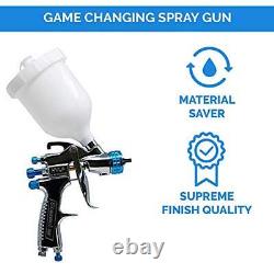 STARTINGLINE HVLP Spray Gun for Painting Control 1.3mm Gravity Feed Paint Gun