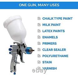 STARTINGLINE HVLP Spray Gun for Painting Control 1.3mm Gravity Feed Paint Gun