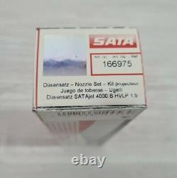 Sata 4000 B 1.5 HVLP satajet spraygun nozzle set spray gun brand new 166975